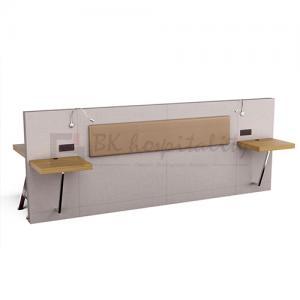 Integrated Premium King - Upholstered Headboard With Attached Nightstands (Bloom/Revive) Integrated Premium King - Upholstered Headboard With Attached Nightstands (Bloom/Revive)